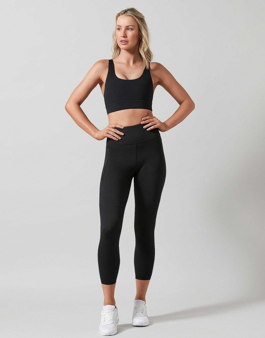 Women Lilybod Edit | Zoe Sports Bra In Black