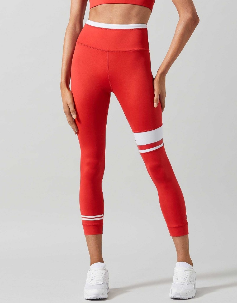 Women Lilybod Leggings | Cali 7/8Th Leggings In Red