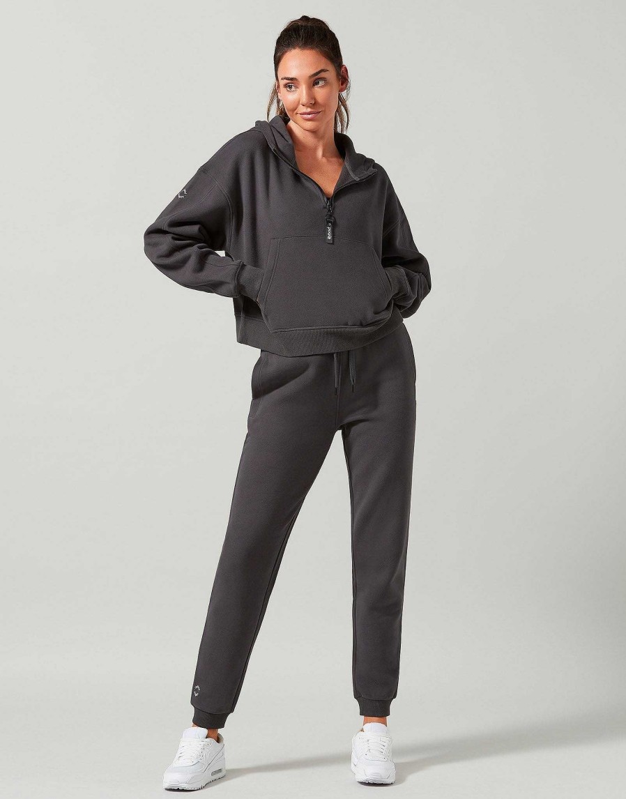 Women Lilybod Joggers | Georgie Track Pants In Dark Grey