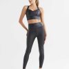 Women Lilybod Edit | Shadow High-Shine Sports Bra In Black