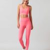 Women Lilybod Edit | Astrid Sports Bra In Powder Pink