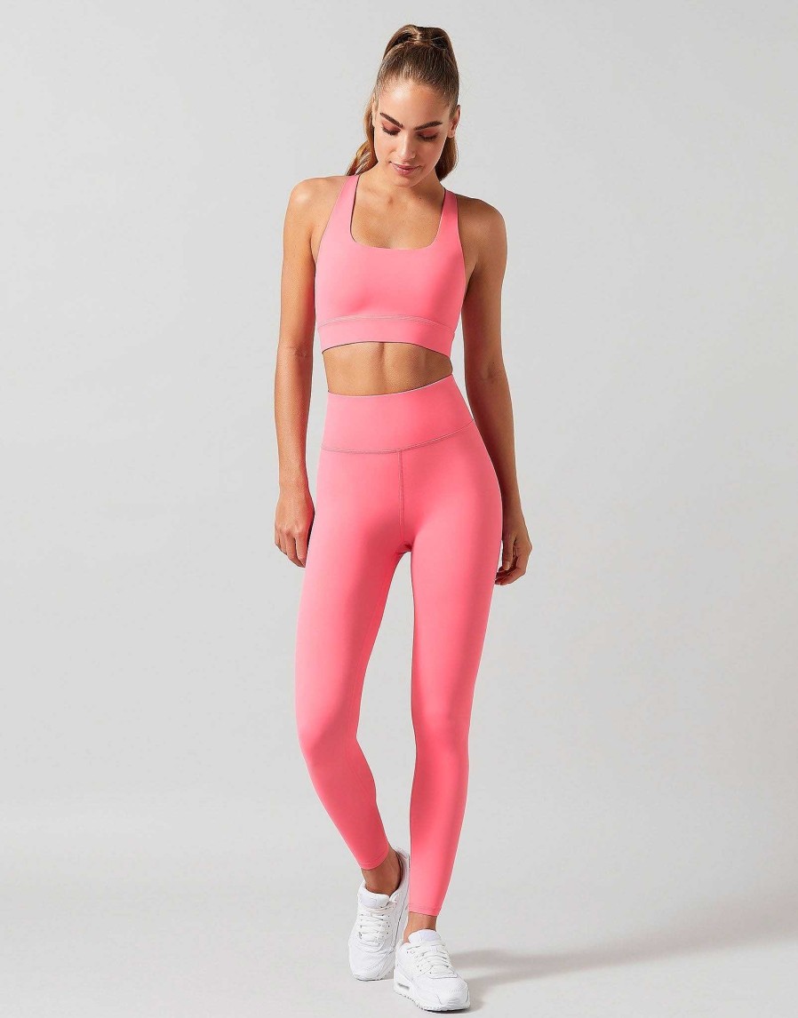 Women Lilybod Edit | Astrid Sports Bra In Powder Pink