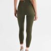 Women Lilybod Edit | Strike-Back Legging - Olive Green