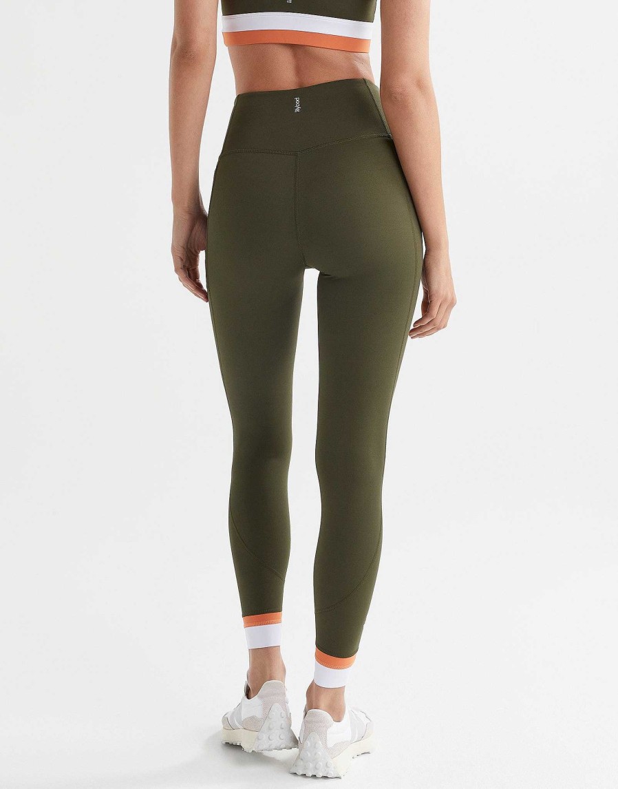 Women Lilybod Edit | Strike-Back Legging - Olive Green