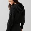 Women Lilybod Sweaters | Ariella Cropped Sweater In Black