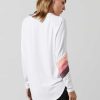 Women Lilybod Edit | Nikki Long Sleeve Tee In White