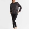 Women Lilybod Sweaters | Millie Sweater In Coal Gray