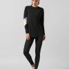 Women Lilybod Long Sleeve Tops | Nikki - Black Citrus