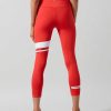 Women Lilybod 7/8Th | Cali 7/8Th Leggings In Red