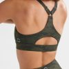 Women Lilybod Edit | Becca Sports Bra - Martini Stucco Camo