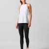 Women Lilybod Tees & Tank Tops | Kendall Tank - Signature White