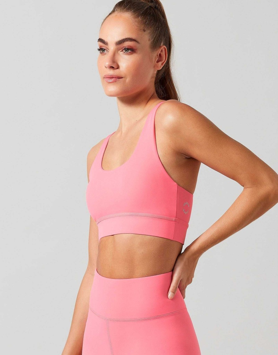 Women Lilybod Edit | Zoe Sports Bra In Powder Pink