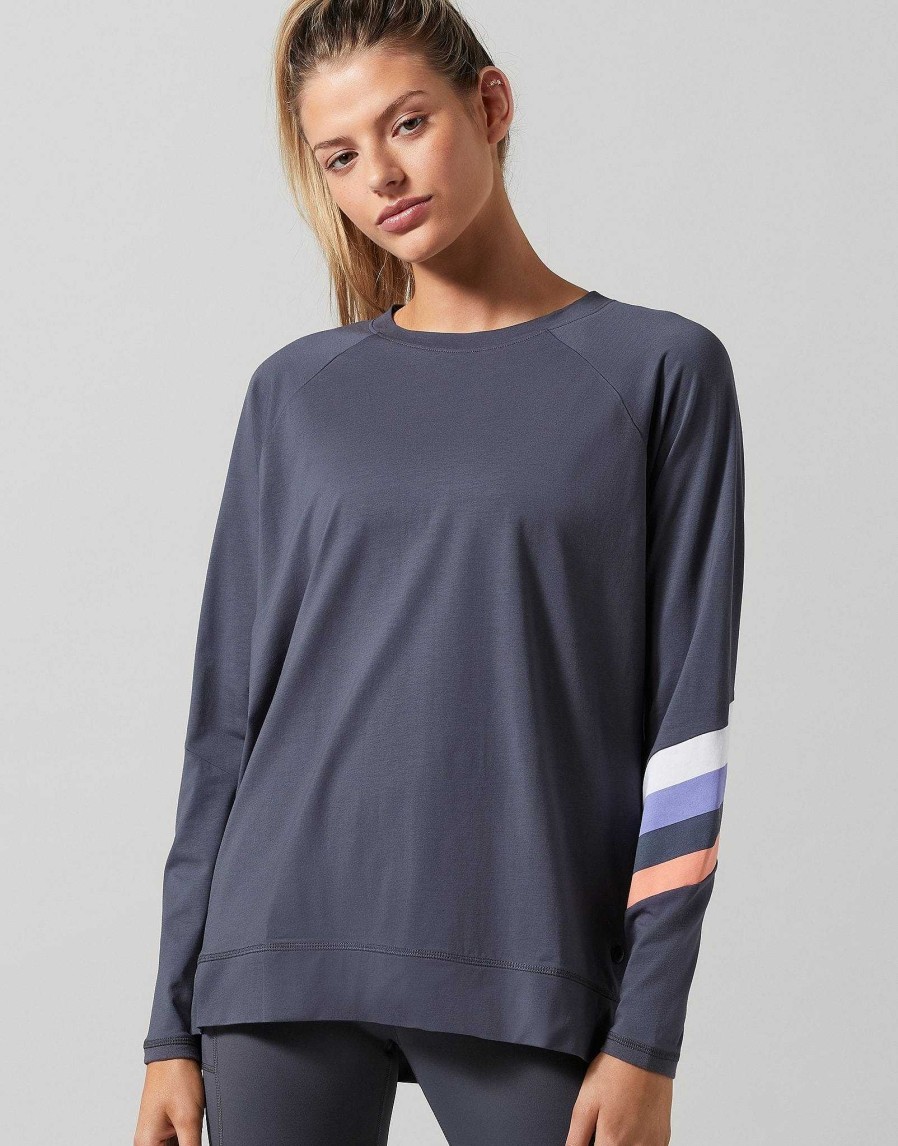 Women Lilybod Long Sleeve Tops | Phoenix - Blue