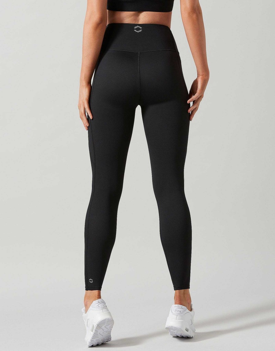 Women Lilybod Leggings | Zoe Full Length Leggings In Black