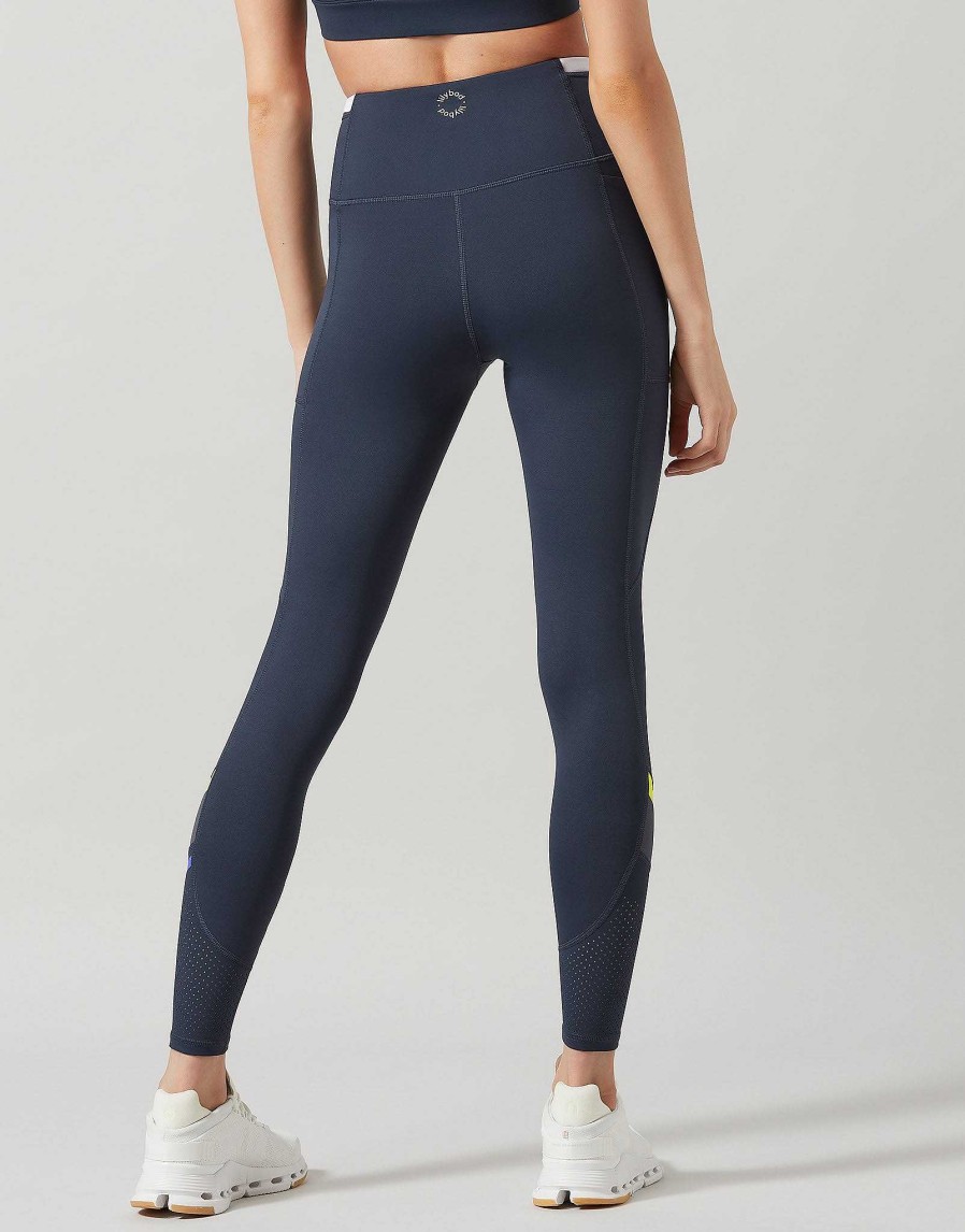 Women Lilybod Edit | Becca Leggings In Navy Blue