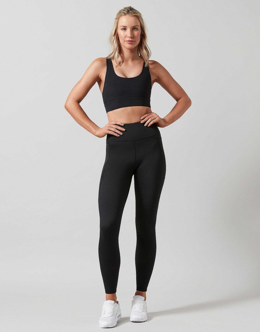 Women Lilybod Edit | Zoe Full Length Leggings In Black