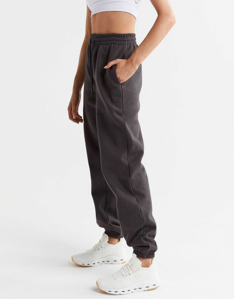 Women Lilybod Edit | Lucy Track Pants In Coal Gray