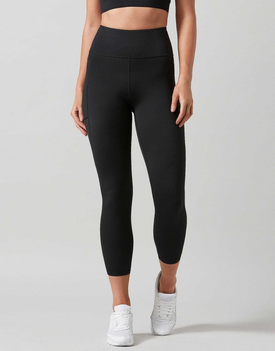 Women Lilybod Edit | Zoe 7/8Th Leggings In Black