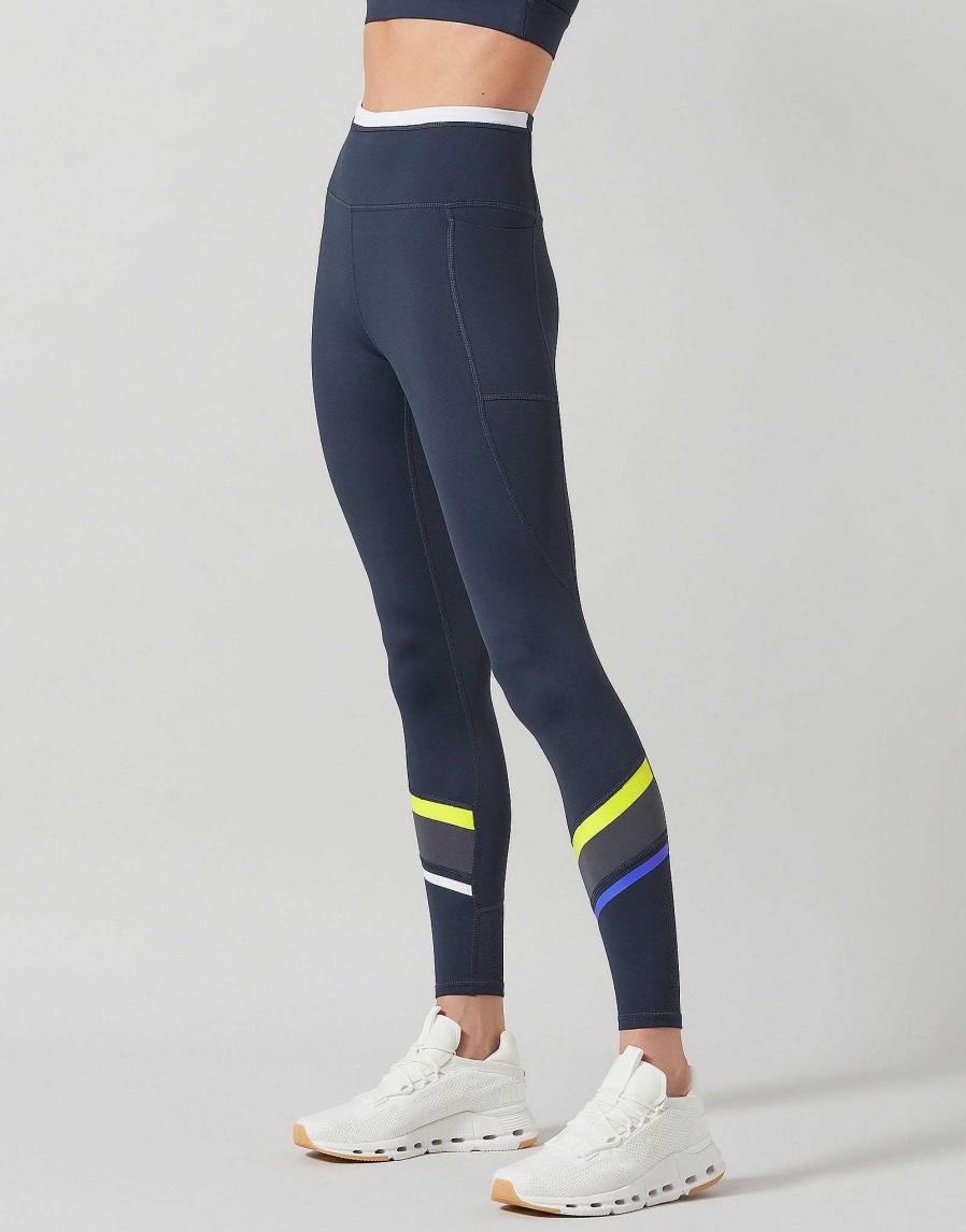 Women Lilybod Edit | Becca Leggings In Navy Blue