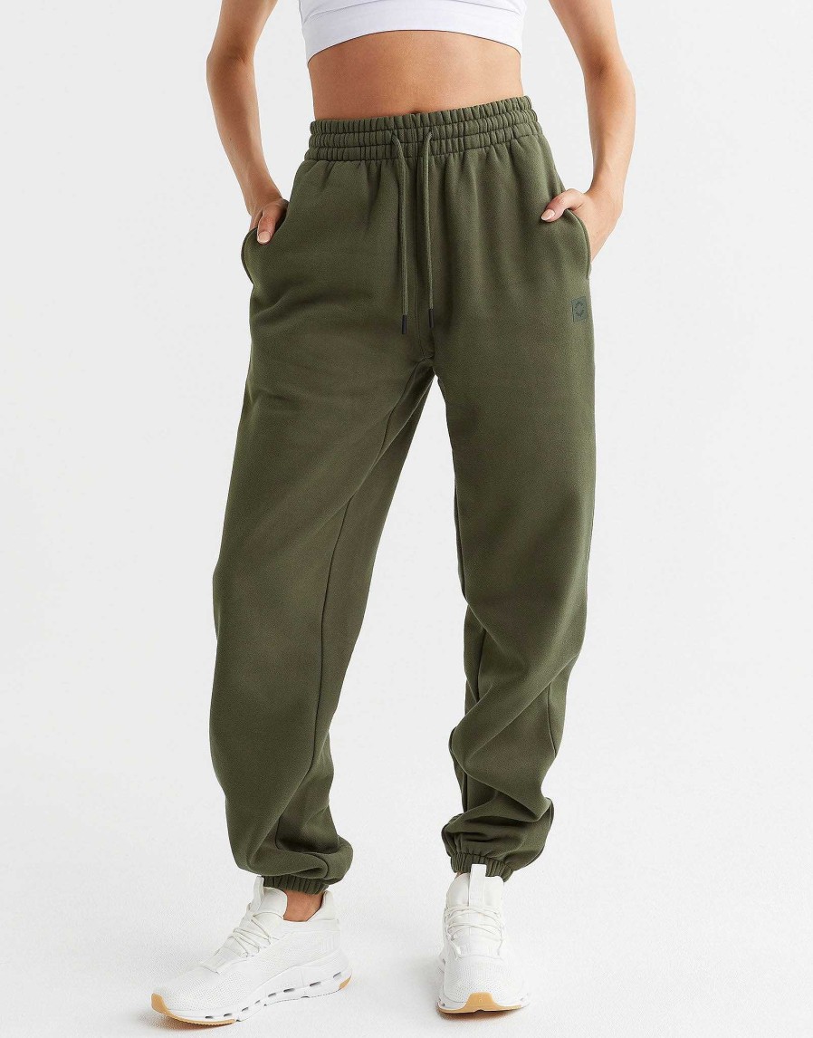 Women Lilybod Joggers | Lucy Track Pants In Olivine