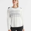 Women Lilybod Long Sleeve Tops | Bella Long Sleeve Top - White