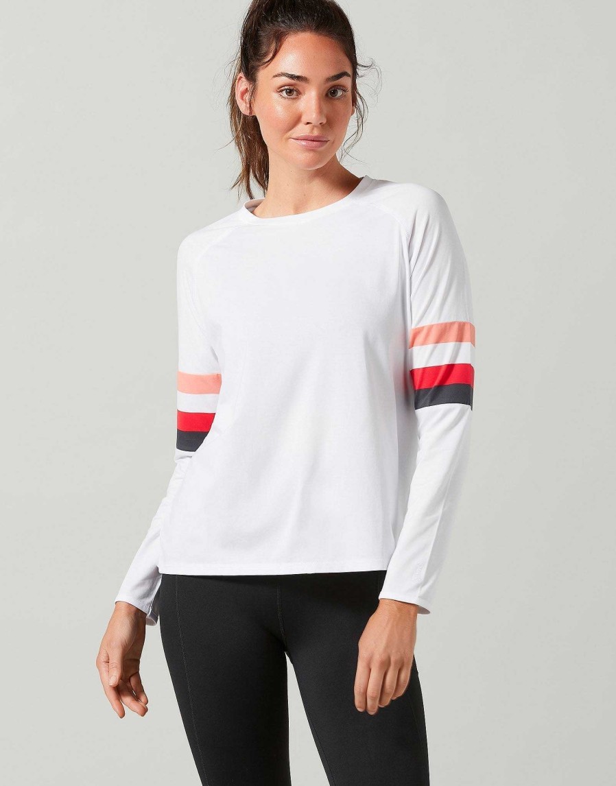 Women Lilybod Edit | Anna-Xr Top In Signature White