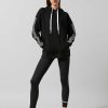 Women Lilybod Sweaters | Nola Oversized Hoodie In Black