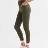 Women Lilybod Leggings | Strike-Back Legging - Olive Green