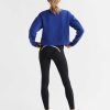 Women Lilybod Sweaters | Becca Cropped Sweater In Cobalt Blue