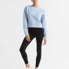 Women Lilybod Sweaters | Becca Cropped Sweater In Light Blue