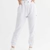 Women Lilybod Edit | Erica Trackpant - Misty Grey Marle & Bright White