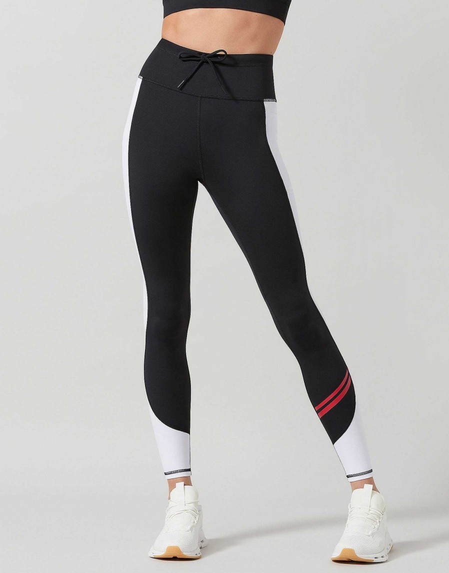 Women Lilybod Full Length | Mollie Leggings In Black & White