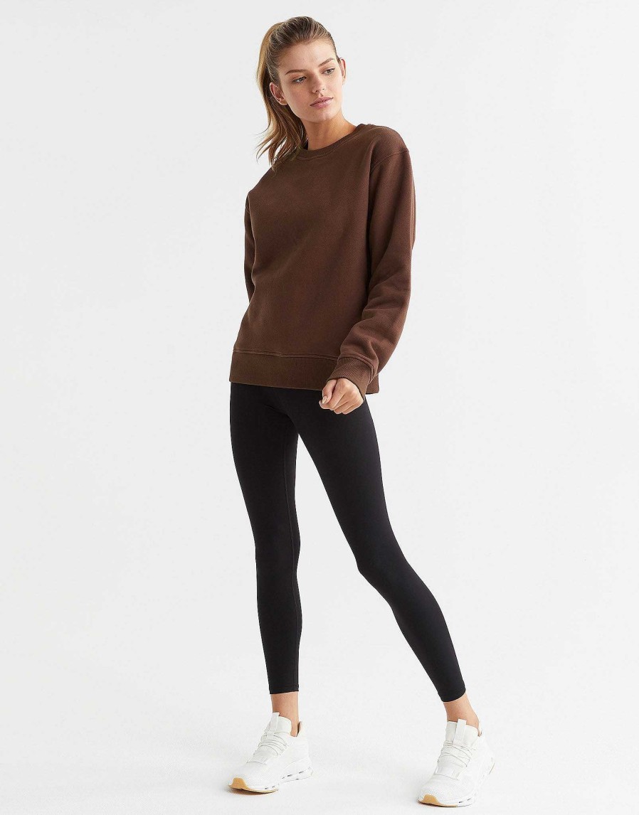 Women Lilybod Edit | Millie Sweater In Peppercorn