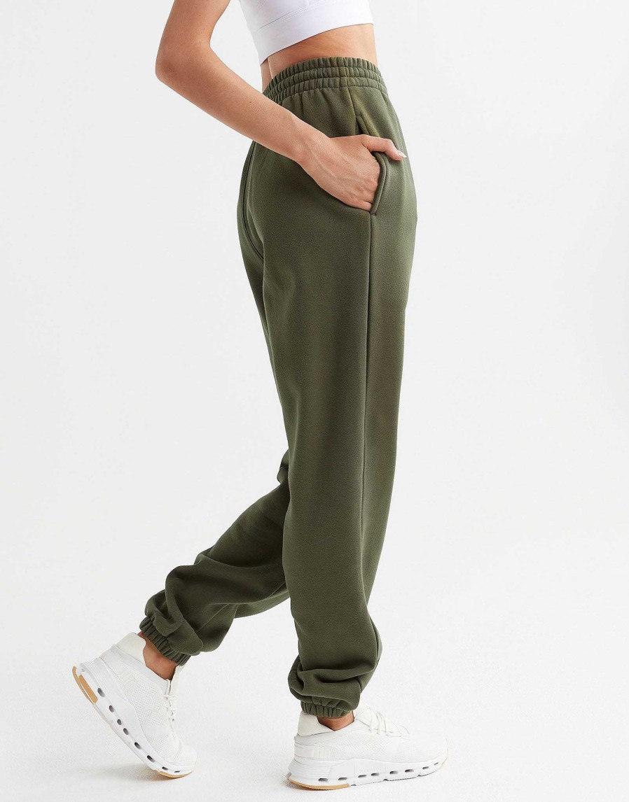 Women Lilybod Joggers | Lucy Track Pants In Olivine