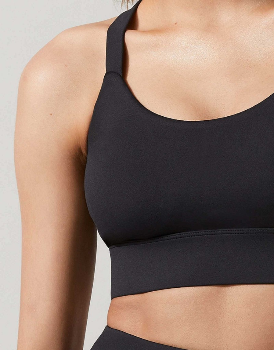 Women Lilybod Edit | Baseline Sports Bra In Black