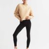 Women Lilybod Sweaters | Becca Cropped Sweater In Almond