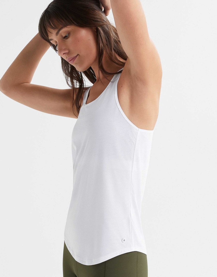 Women Lilybod Tees & Tank Tops | Piper Tank - Bright White