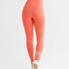 Women Lilybod Full Length | Chelsea Legging - Bright Coral & Bright White