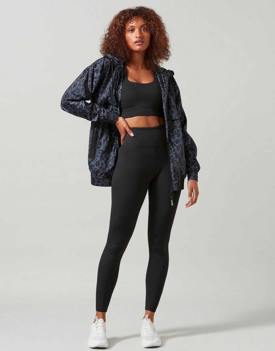 Women Lilybod Edit | Evie Jacket In Obsidian Leopard